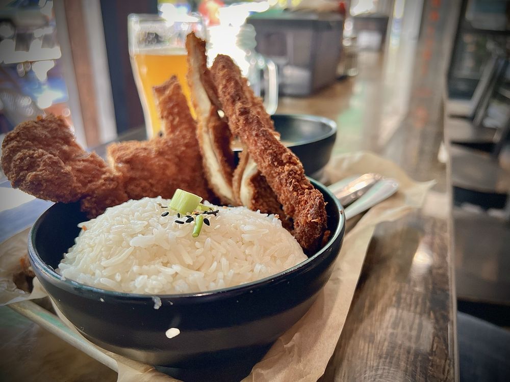 Food from Trail Life Brewing