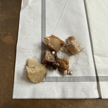Souvla - Lots of gross fat in the salad - Greek Near Me - San Francisco, California