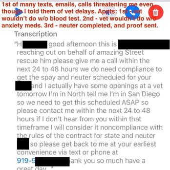 Amazing Strays Rescue - Proof that pet was NOT NEUTERED BEFORE ADOPTION. See text above. - Animal Shelters Near Me - San Diego, California Amazing Strays Rescue - Proof that pet was NOT NEUTERED BEFORE ADOPTION. See text above. - Animal Shelters Near Me - San Diego, California