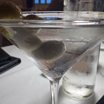 Santorini - Hendrix gin Martini - Greek Near Me - Staten Island, New York