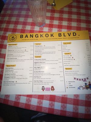 Menu photo 1 Bangkok Boulevard Edmonds, WA