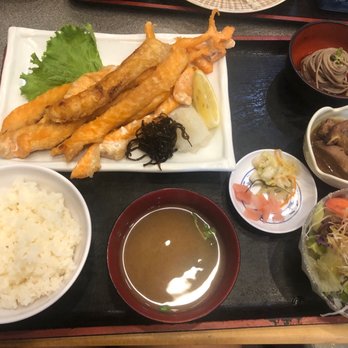 Maguro-Ya - Salmon Belly Shioyaki Teishoku (why is the salmon belly like that?!!!!) - Japanese Near Me - Honolulu, Hawaii