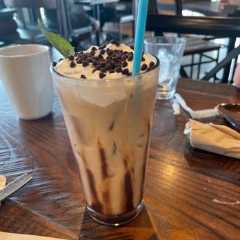 First Watch - Seasonal mint chocolate coffee drink - Breakfast & Brunch Near Me - Georgetown, Texas First Watch - Seasonal mint chocolate coffee drink - Breakfast & Brunch Near Me - Georgetown, Texas
