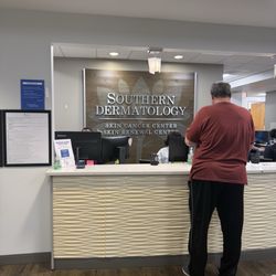 Southern Dermatology & Skin Cancer Center - Check-in desk