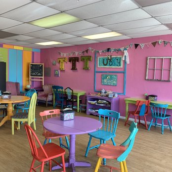 Trailer Trash Treatz - Colorful interior - Food Trucks Near Me - Choctaw, Oklahoma