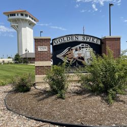 Golden Spike Tower - Entrance