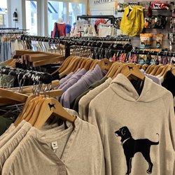 The Black Dog General Store: Edgartown - Checking out some new merchandise