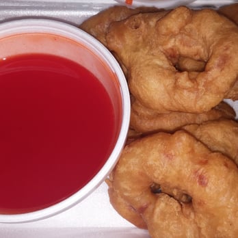 Wok-N-Roll - Fried jumbo shrimp, I'm trying to wrap my mind around the circular condition of these particular shrimp.. - Chinese Near Me - Jacksonville, Florida