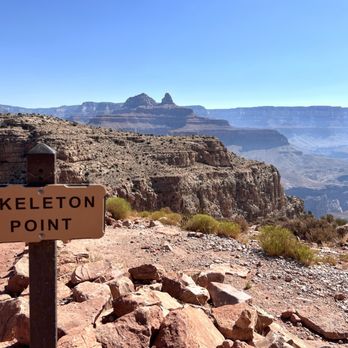 South Kaibab Trail - Skeleton Point - Hiking Near Me - Grand Canyon, Arizona