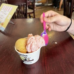 Butter toffee and strawberry