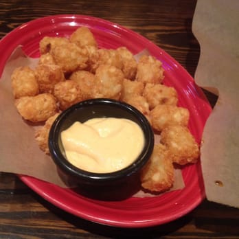 Grease Burger Beer and Whiskey Bar - Tater tots with sriracha mayo. - Burgers Near Me - West Palm Beach, Florida