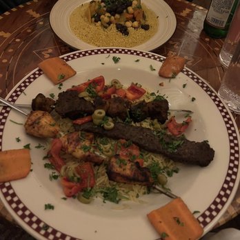 Marrakesh Moroccan Restaurant - Mixed grilled platter - Moroccan Near Me - Seattle, Washington