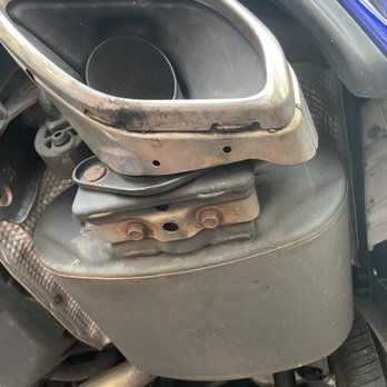 Mac's Custom Exhaust - Superbly skilled engineer was able to save the stock tips - Auto Customization Near Me