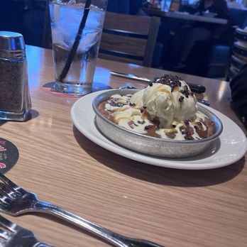 BJ's Restaurant & Brewhouse - Salted Caramel Pizookie - Pizza Near Me - Brookfield, Wisconsin BJ's Restaurant & Brewhouse - Salted Caramel Pizookie - Pizza Near Me - Brookfield, Wisconsin