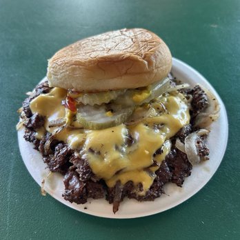 Burger She Wrote - Double Oklahoma burger - Burgers Near Me - Los Angeles, California Burger She Wrote - Double Oklahoma burger - Burgers Near Me - Los Angeles, California