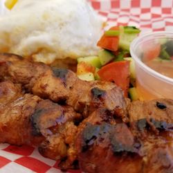 Let's Salu-Salo - BBQ pork skewers