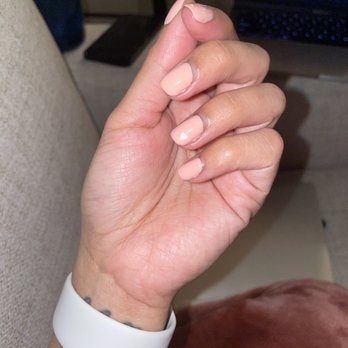 Be My Nails - Gel mani + heart design - Nail Salons Near Me - Milpitas, California