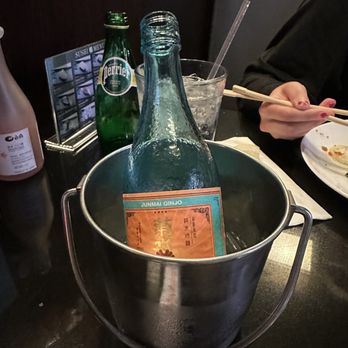 Yamashiro - Cold Sake bottle ordered comes on ice - Japanese Near Me - Redondo Beach, California Yamashiro - Cold Sake bottle ordered comes on ice - Japanese Near Me - Redondo Beach, California