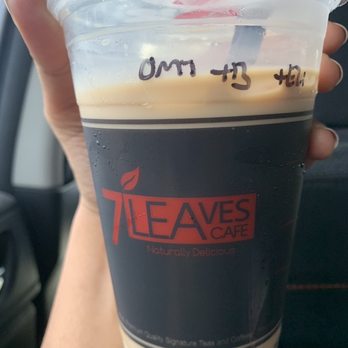 7 Leaves Cafe - Oolong Milk Tea with boba - Coffee & Tea Near Me - Houston, Texas 7 Leaves Cafe - Oolong Milk Tea with boba - Coffee & Tea Near Me - Houston, Texas