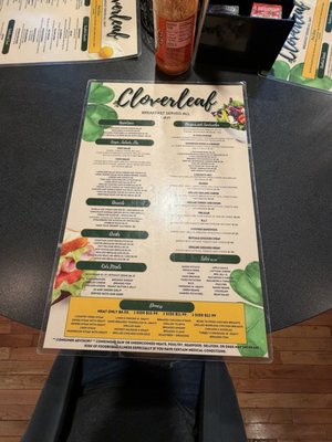 Menu photo 3 Cloverleaf Bedford, IN Menu photo 3 Cloverleaf Bedford, IN