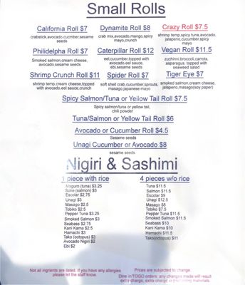 Menu photo 3 Daikoku Spring, TX