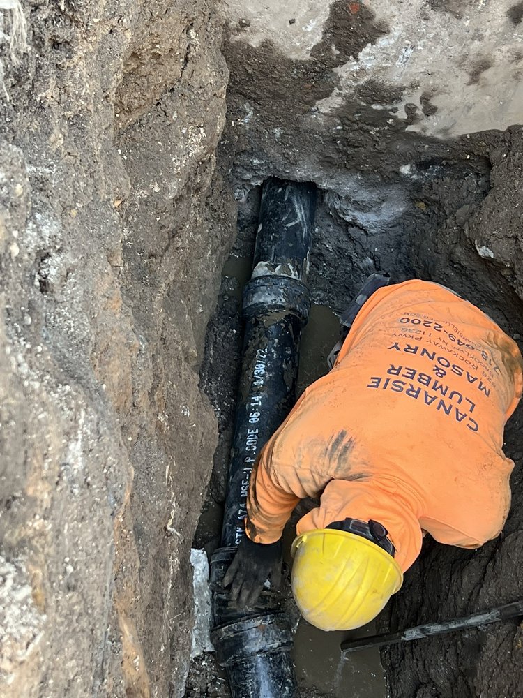 Slide of Main Man Water Main & Sewer Service