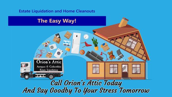 Estate Liquidation - Our most popular service today is our “one call solves it all solution” estate liquidation and home cleanout service. It gets your home and outbuildings broom clean — fast! Whether you need to liquidate a high-end mansion or a more traditional home, we can liquidate your estate quickly. We charge a labor fee and then quickly empty your house. We sell the good stuff for you through a variety of resources at our fingertips. (The money goes to you.) We transport all of your charitable donations to the appropriate charities and provide you with the tax receipts. We haul away all of your trash.
It’s that simple. We make your stress and headaches go away right away. Estate Liquidation - Our most popular service today is our “one call solves it all solution” estate liquidation and home cleanout service. It gets your home and outbuildings broom clean — fast! Whether you need to liquidate a high-end mansion or a more traditional home, we can liquidate your estate quickly. We charge a labor fee and then quickly empty your house. We sell the good stuff for you through a variety of resources at our fingertips. (The money goes to you.) We transport all of your charitable donations to the appropriate charities and provide you with the tax receipts. We haul away all of your trash.
It’s that simple. We make your stress and headaches go away right away.