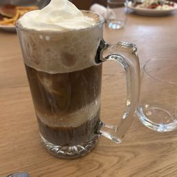 Root beer float