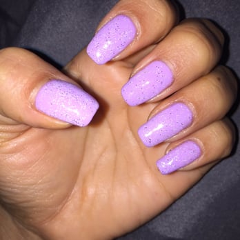 Long Nail Spa - Another amazing job! Natural nails with shellac and glitter - Nail Salons Near Me - Concord, California Long Nail Spa - Another amazing job! Natural nails with shellac and glitter - Nail Salons Near Me - Concord, California