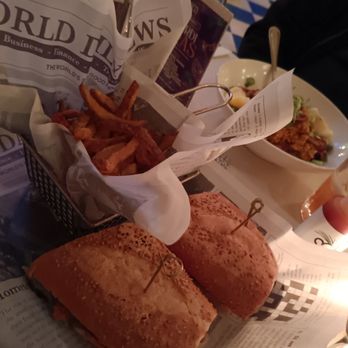 1803 Nyc - Shrimp Po Boy with French fries - Cajun/Creole Near Me - New York, New York