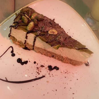 La Vecchia Taverna - Pistachio cheesecake - Italian Near Me - Siena, SI