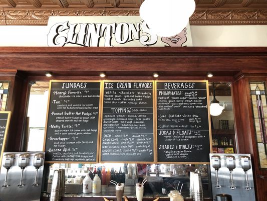 Clinton's Soda Fountain by null