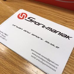 Sportmaniak - Business card