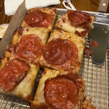 Main Event Wesley Chapel - Mega Pan pepperoni pizza - American Near Me - Lutz, Florida