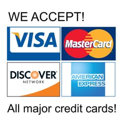 American Taxi - We accept all major credit cards for your convenience!