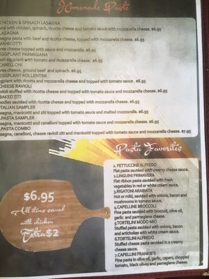 Menu photo 4 Frankie's Pasta & Pizza Mexia, TX