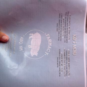 The Farmacy - kids menu - Coffee & Tea Near Me - Albuquerque, New Mexico