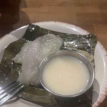 Thai Esane - Banana Dessert- looks interesting but it was delish!!! - Food Court Near Me - Nashville, Tennessee
