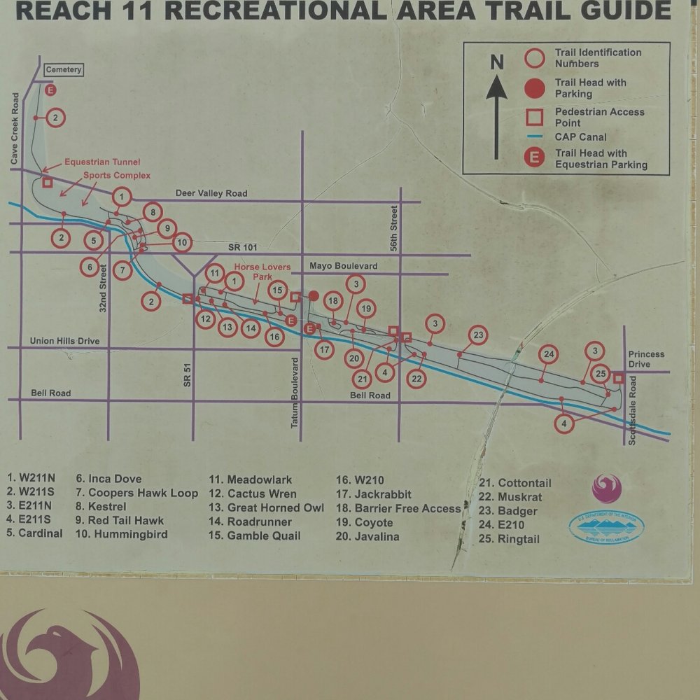There's 20+ miles of trails. Perfect place to bike or run
