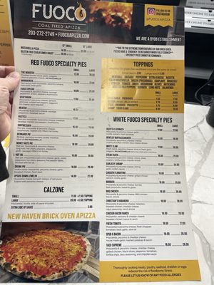 Menu photo 2 Fuoco Apizza Cheshire, CT