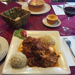 Restaurant Balkan - Pork and eggs dish