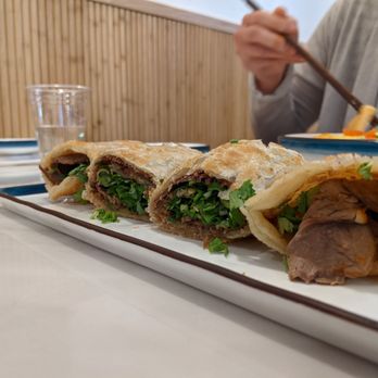 Noodle St - Beef roll pancake - Noodles Near Me - Pasadena, California Noodle St - Beef roll pancake - Noodles Near Me - Pasadena, California
