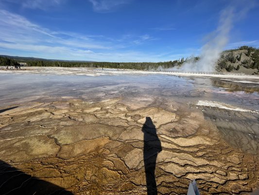 Grand Prismatic Spring by null
