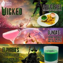 Instagram, different movie drink / snack specials depending on the movie