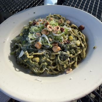 Pidgin Cooperative - Ramen noodles with a sauce kind of like pesto made with nettles - Noodles Near Me - Seattle, Washington