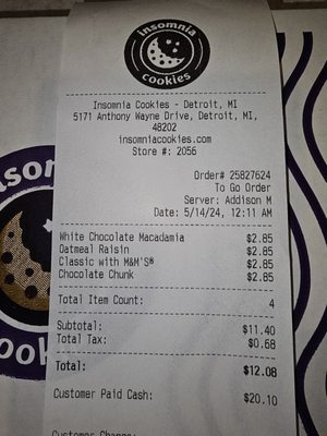 Insomnia Cookies by null