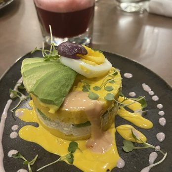 Inka Peruvian Grill - Causa de Pollo - Peruvian Near Me - Charlottesville, Virginia