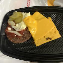 McDonald's - Here ya go folks lol definitely didn't ask for cheese on the side!!