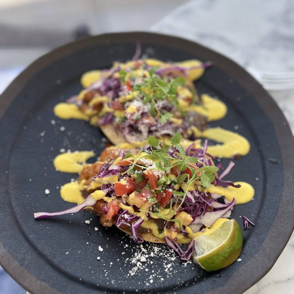 Sun Deck - Shrimp Tostada - American Near Me - Coronado, California Sun Deck - Shrimp Tostada - American Near Me - Coronado, California