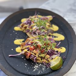Sun Deck - Shrimp Tostada